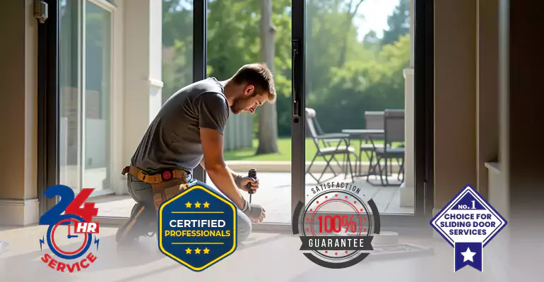 Sliding Door Strike Plate Repair in Sweetwater