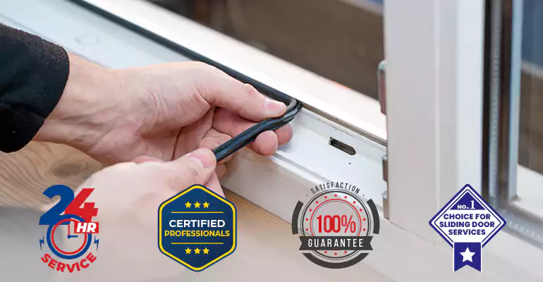 Sliding Glass Door Track Repair and Cost Estimate in Sweetwater