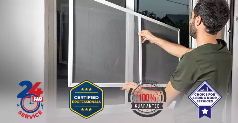 Sliding Screen Door Frame Repair in Sweetwater