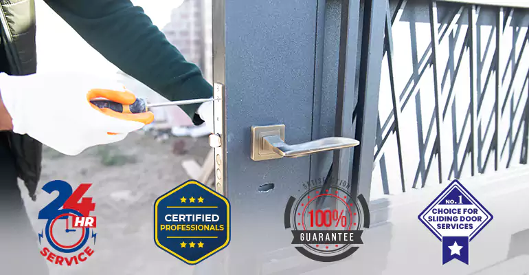 Steel Door Bottom Repair in Sweetwater