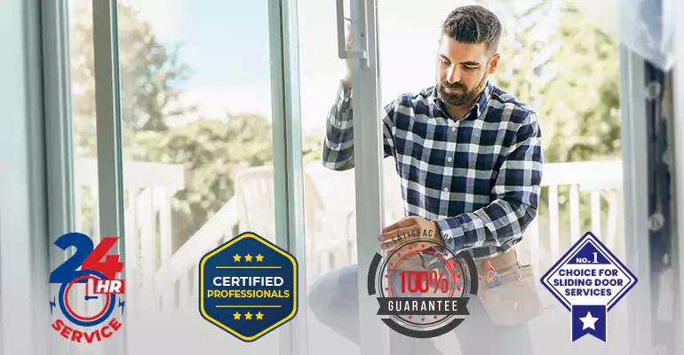 Residential Impact Sliding Glass Door Repair in Sweetwater