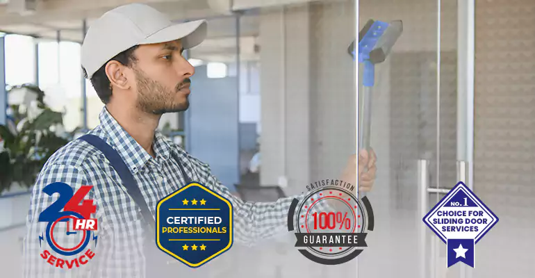 Frameless Shower Door Repair in Sweetwater