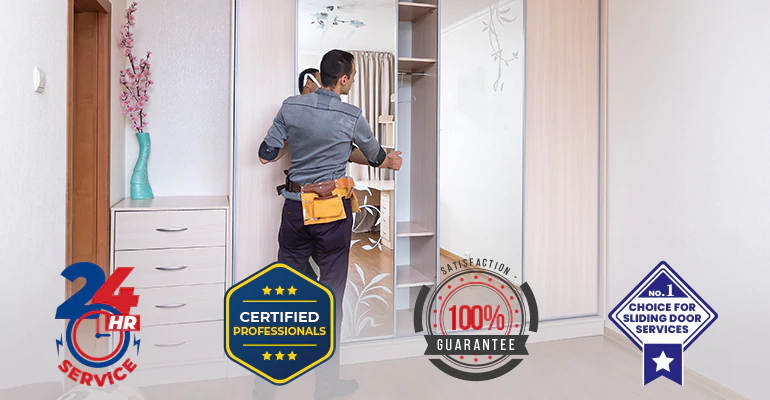 Sliding Closet Door Installation in Sweetwater, FL